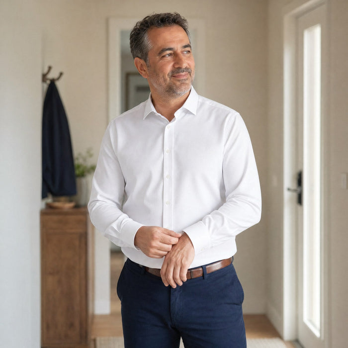 Ütü İstemeyen Slim Fit Gömlek